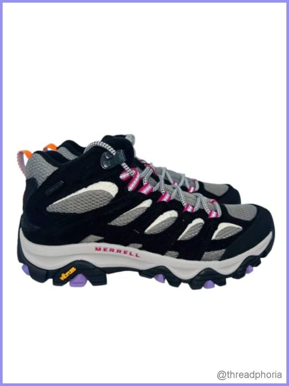 Merrell Moab 3 Mid Waterproof Hiking Boots - Vibram, Kinetic Fit